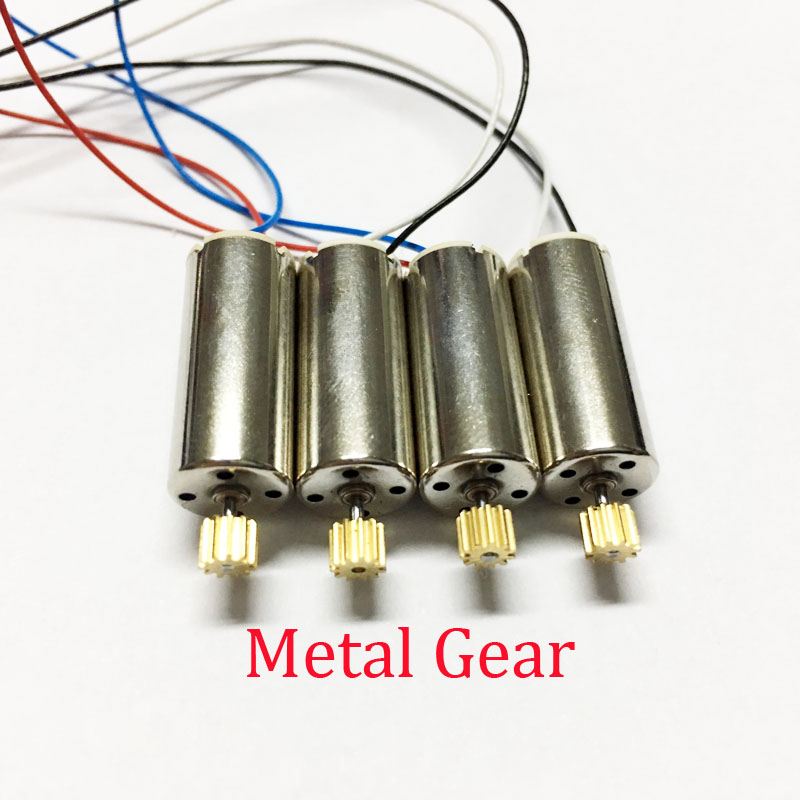 Rc Helicopter Coaxial - 4pcs Motor Engine with Metal Gear