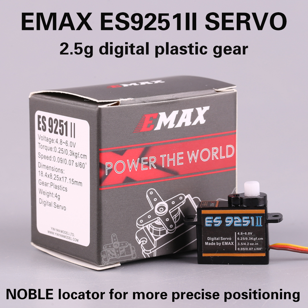 Rc Helicopter Remote Control - EMAX ES9251II Plastics Digital Servo 3.6g