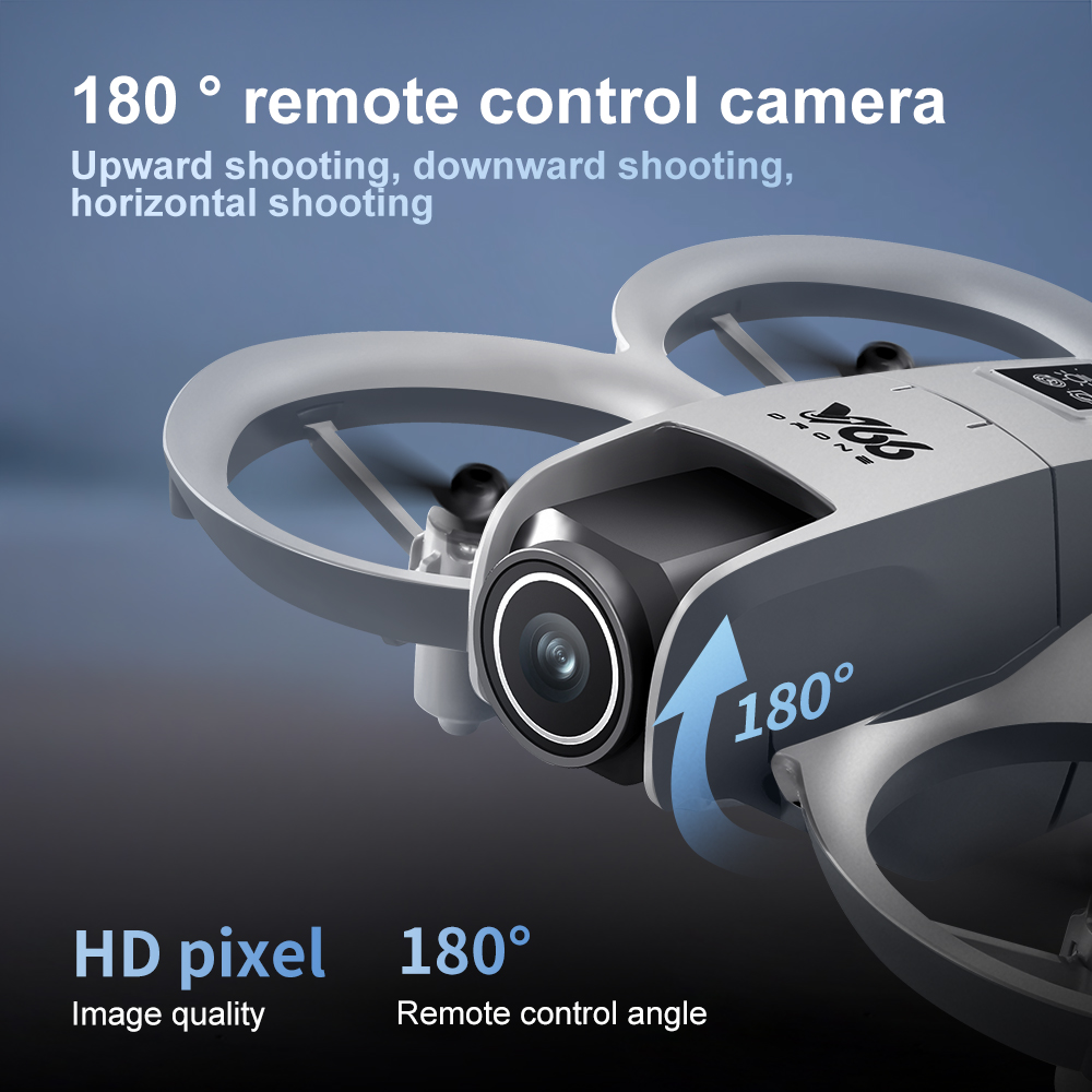 New V66 Mini Drone HD Camera 4 - Rc Helicopter Case ulasan dan harga