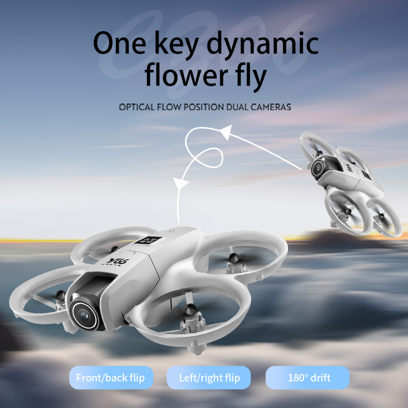 New V66 Mini Drone HD Camera 4 - Rc Helicopter Case ulasan dan harga