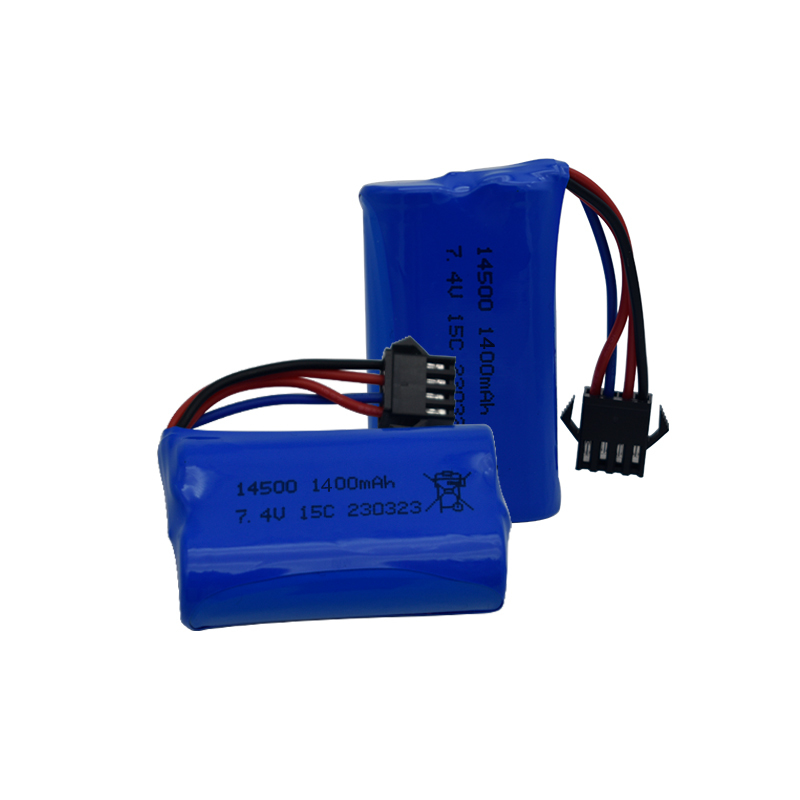 7.4V 1400mAh 14500 lithium-ion - Rc Helicopter Parts ulasan dan harga