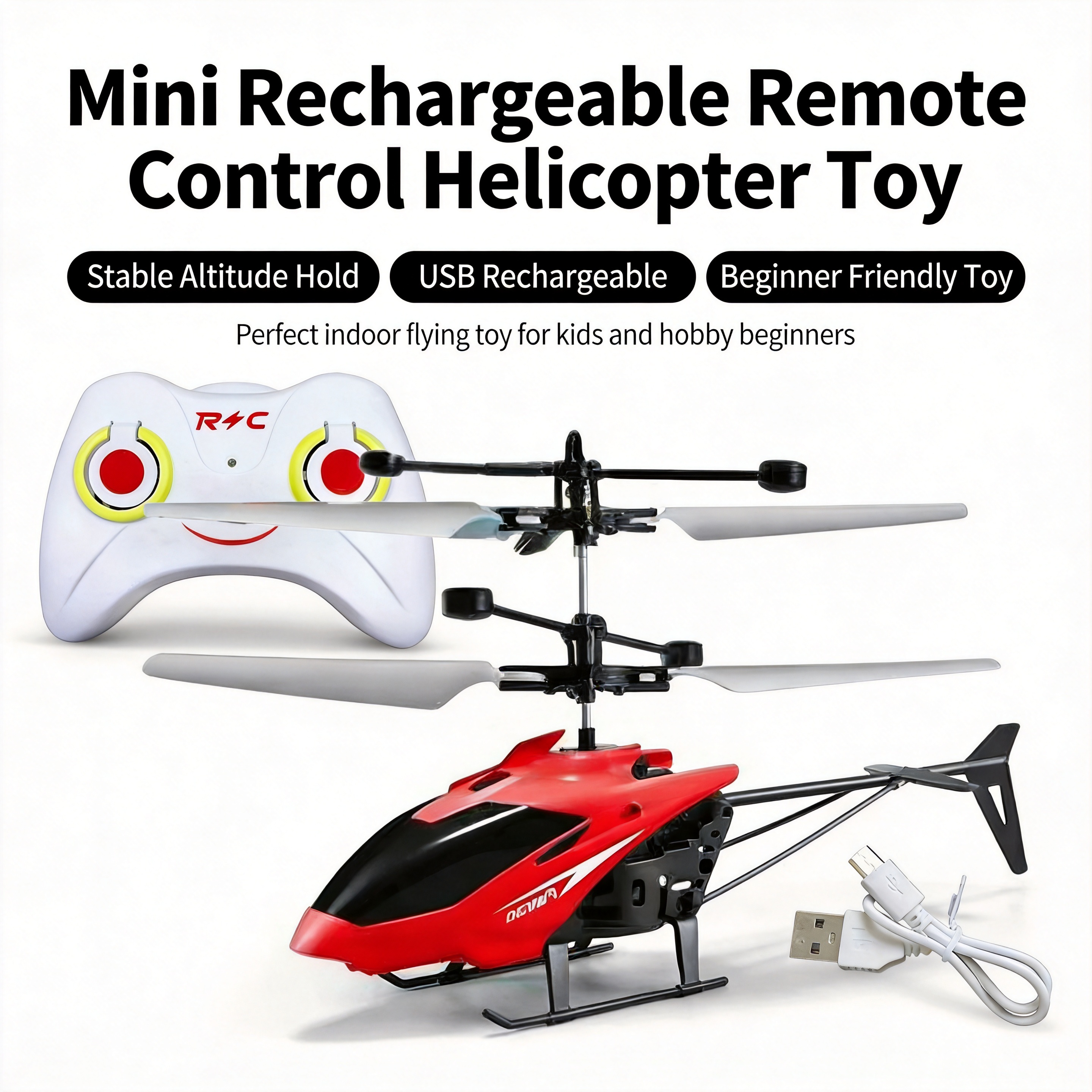 Rechargeable Mini Remote Contr - Rc Helicopter Nitro ulasan dan harga