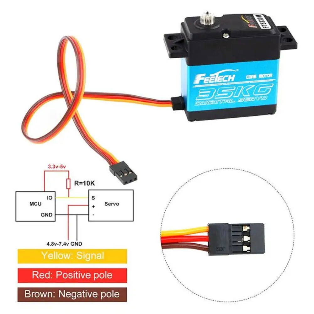 FEETECH FT5330M 35KG Digital S - Rc Helicopter Motor ulasan dan harga
