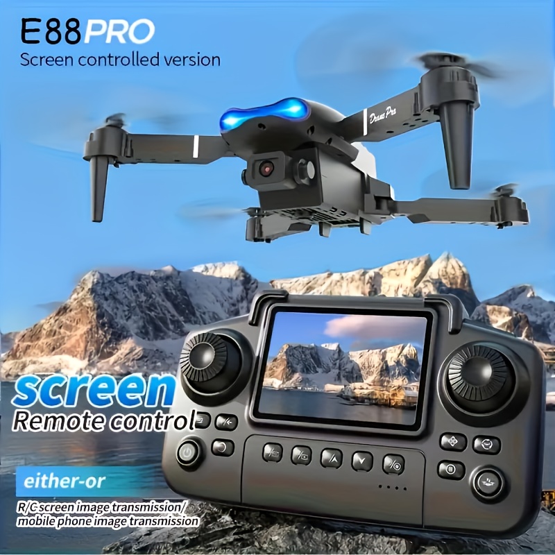 2026 New E88 MAX & E99 PRO Fol - Rc Helicopter Case ulasan dan harga