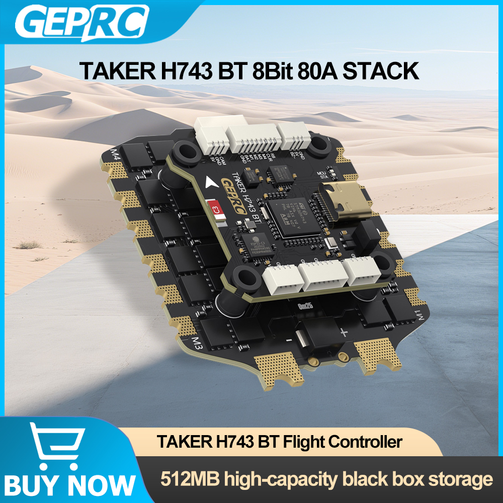 GEPRC TAKER H743 BT 8Bit 80A S - Rc Helicopter Case ulasan dan harga