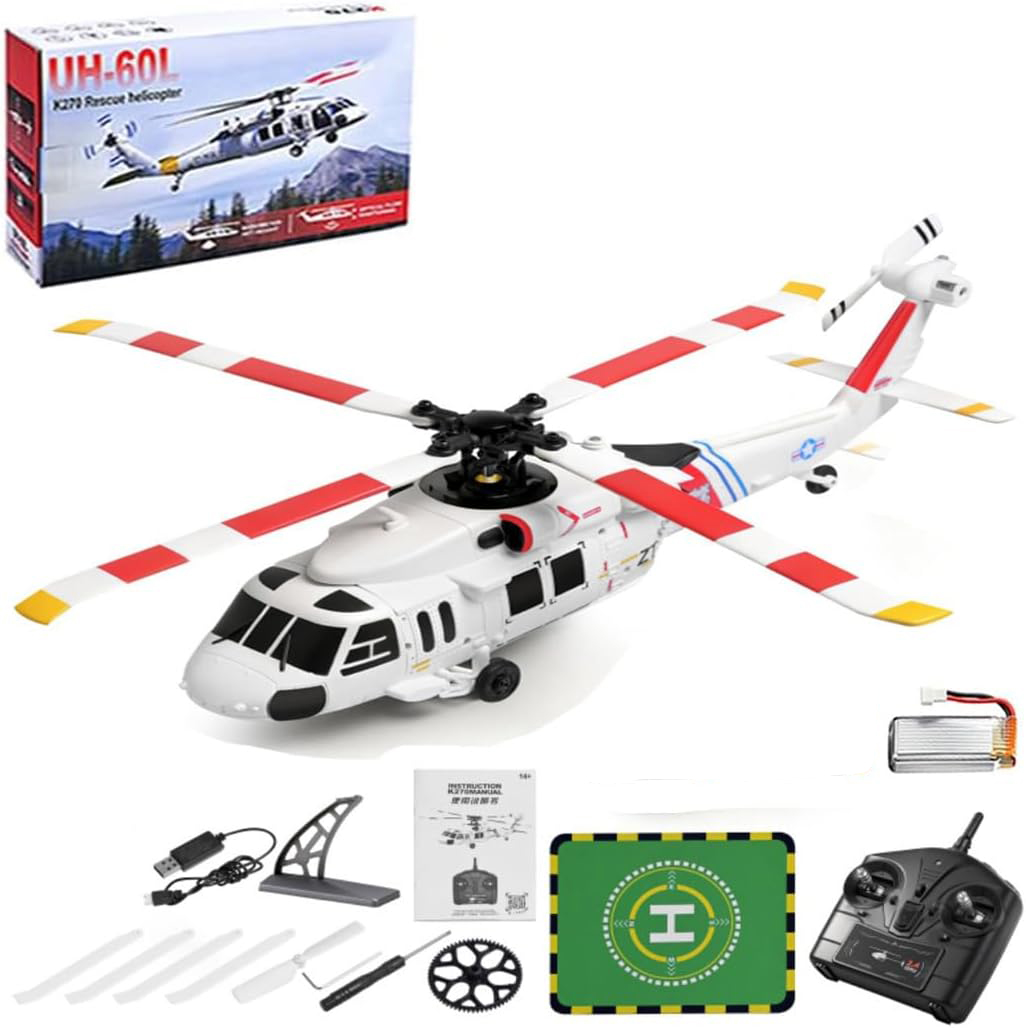 WLtoys K270 RC Helicopter UH-6 - Rc Helicopter Large ulasan dan harga