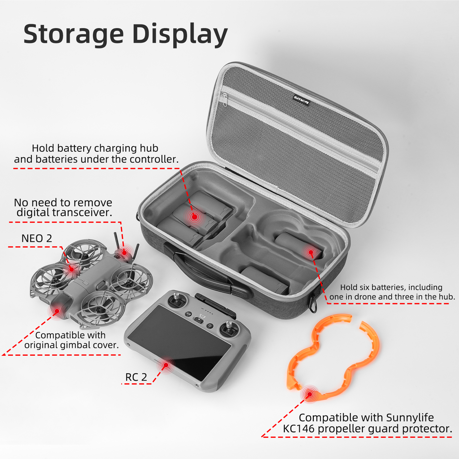 Portable Carrying Case For DJI - Rc Helicopter Bag ulasan dan harga