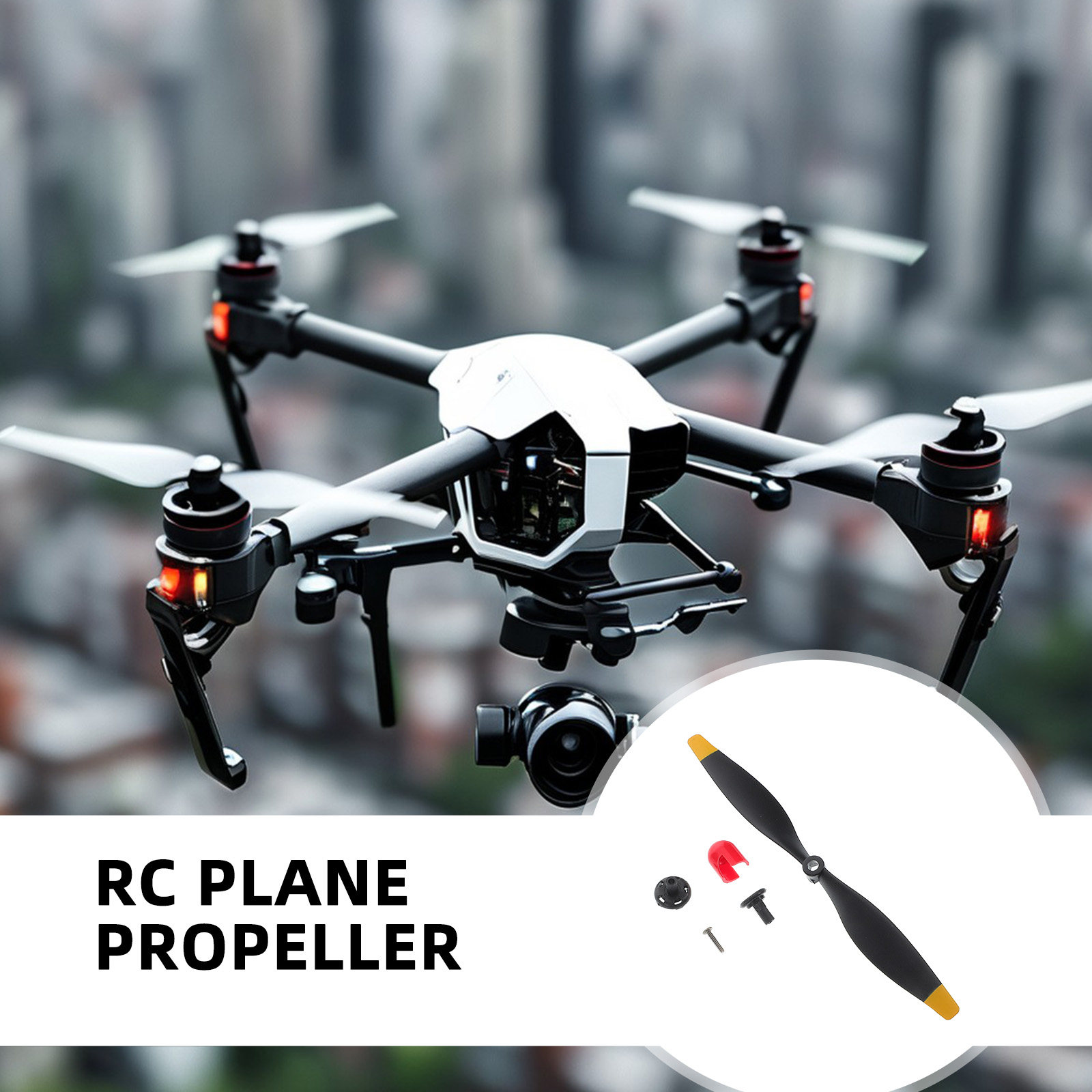 1Set Spiral Propeller Assembly - Rc Helicopter Blade ulasan dan harga