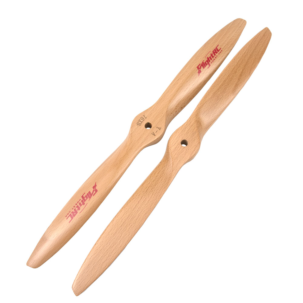 1Pc Wooden Beech Propeller CW  - Rc Helicopter Bag ulasan dan harga