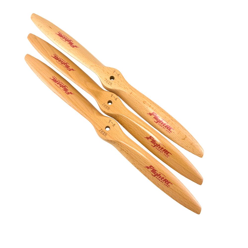 1Pc Wooden Beech Propeller CW  - Rc Helicopter Bag ulasan dan harga