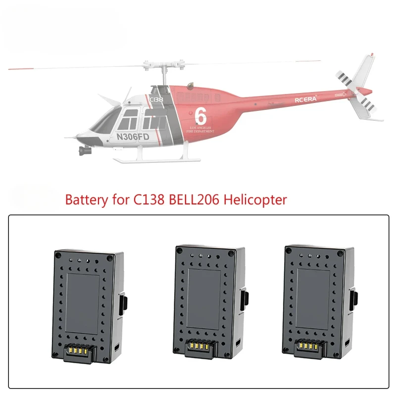 In stock RC ERA  C138 BELL 206 - Rc Helicopter Coaxial ulasan dan harga