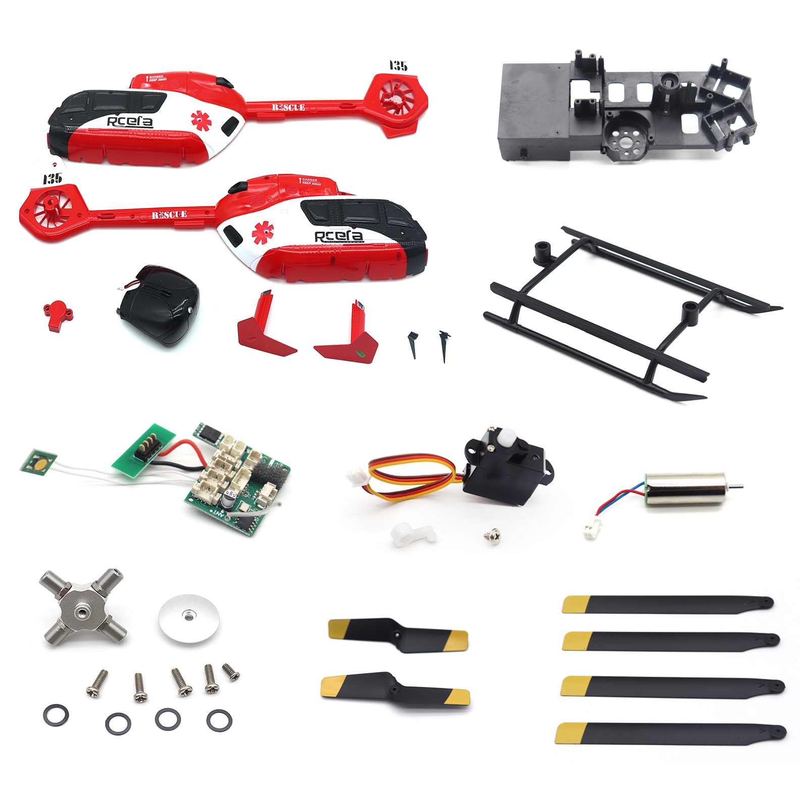 Original Parts for C159 EC-135 - Rc Helicopter Parts ulasan dan harga
