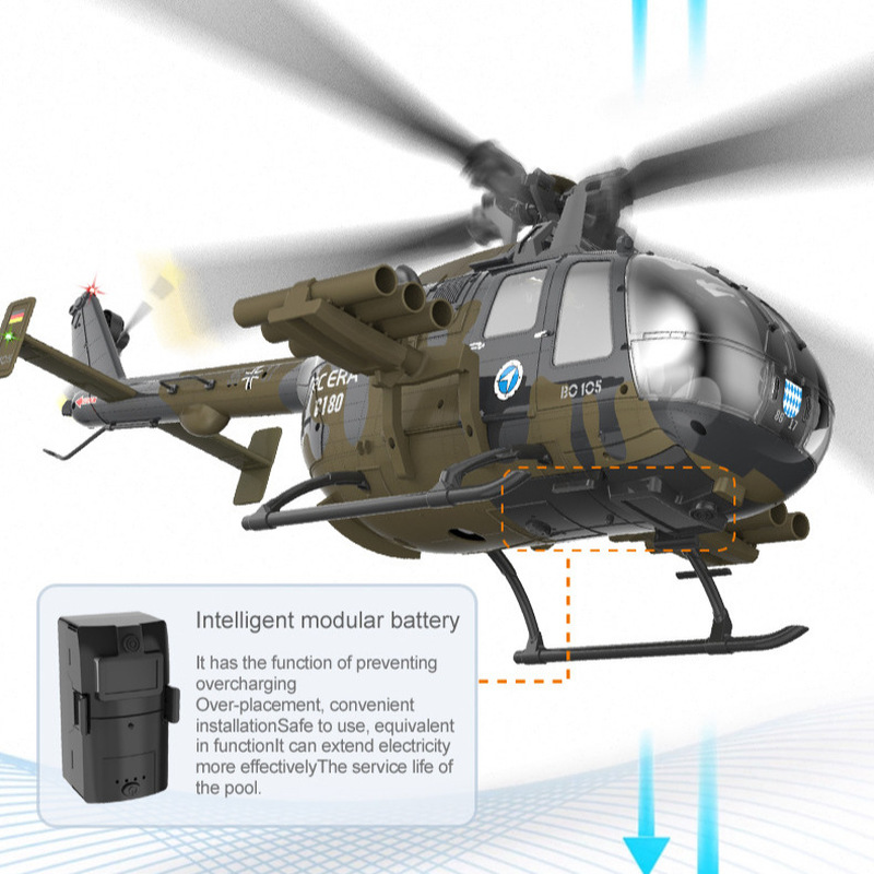 Cera Rc Helicopter C180 Bo105  - Rc Helicopter Single Rotor ulasan dan harga