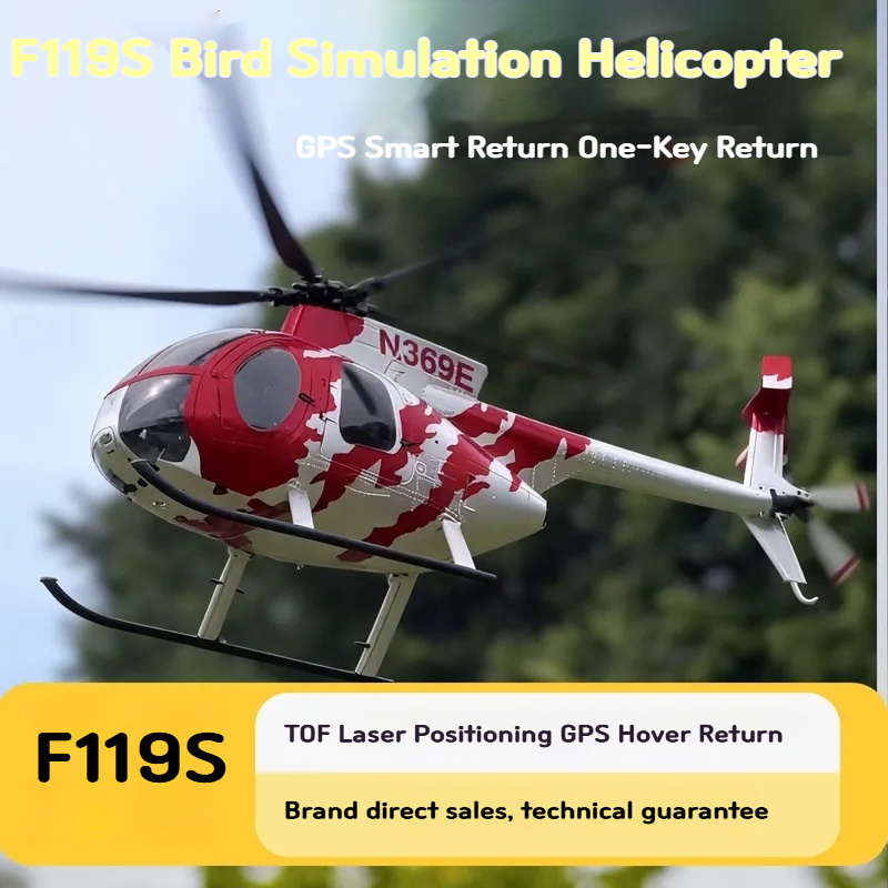 YXZNRC F119S Remote Control He - Rc Helicopter Single Rotor ulasan dan harga
