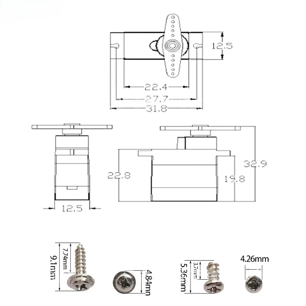 4PCS 9g SG92R Micro Servo Plas - Rc Helicopter Mini ulasan dan harga