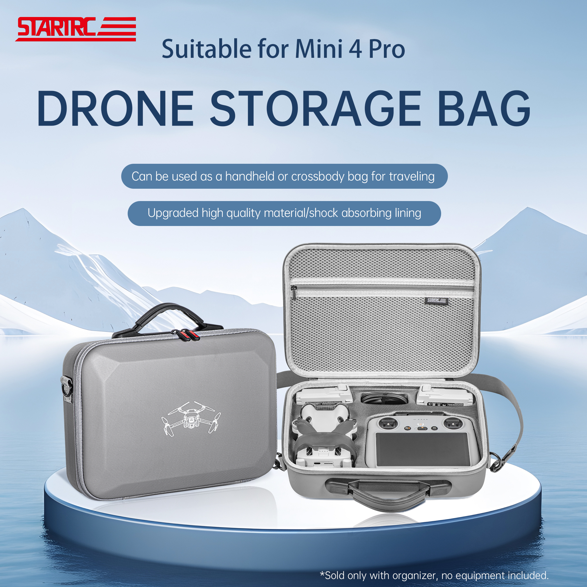 Mini 4 Pro Carrying Case, Trav - Rc Helicopter Bag ulasan dan harga