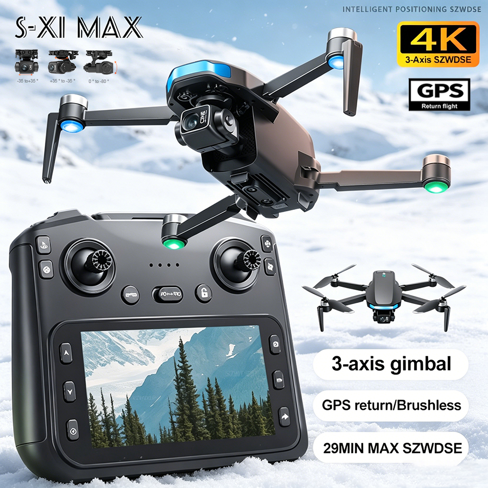 New S-X1 MAX Drone GPS 8K Prof - Rc Helicopter Electric ulasan dan harga