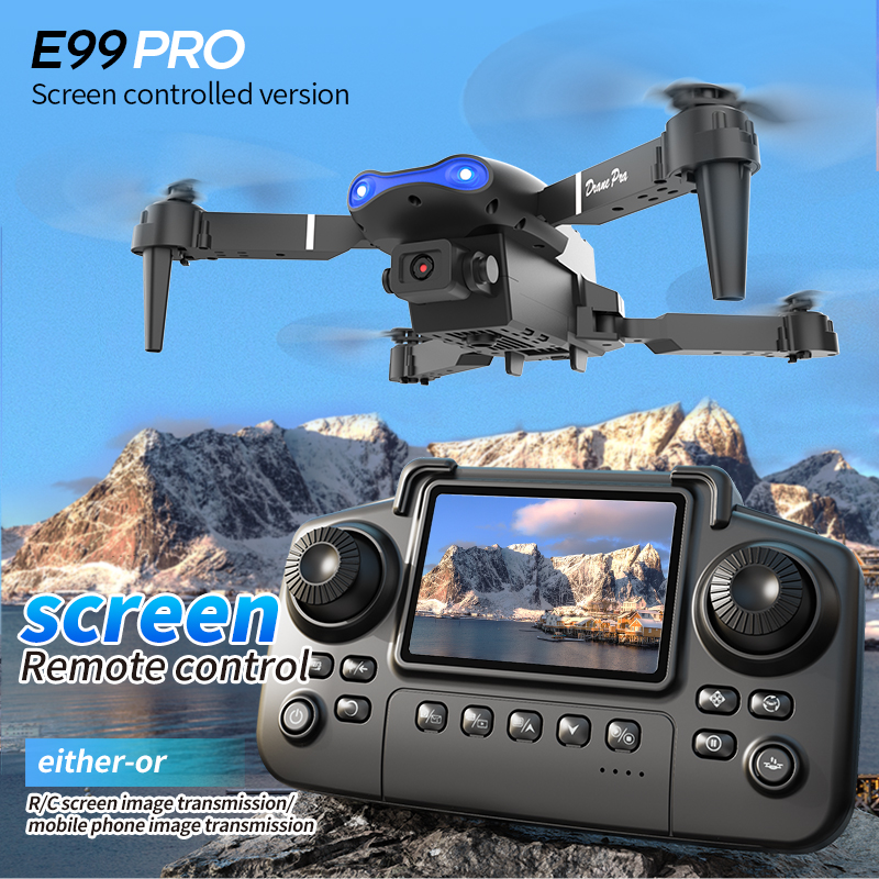 E99 PRO Drone Screen Control A - Rc Helicopter Case ulasan dan harga