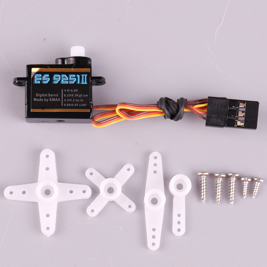EMAX ES9251II Plastics Digital - Rc Helicopter Remote Control ulasan dan harga