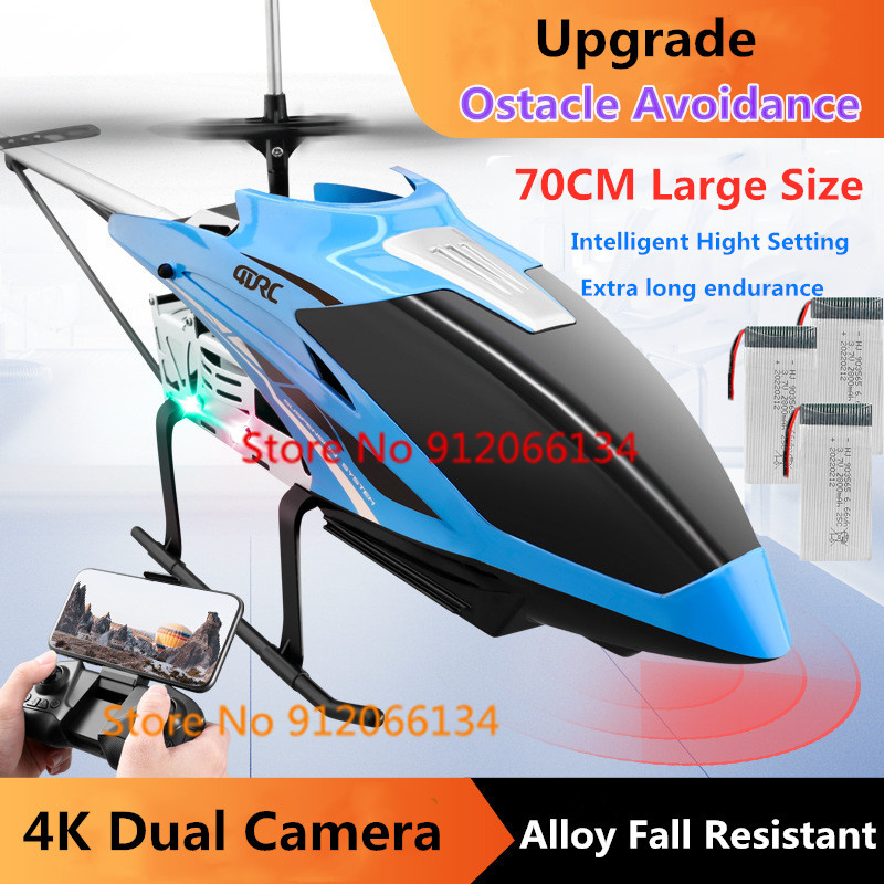 70CM 4K Dual Camera Obstacle A - Rc Helicopter Large ulasan dan harga