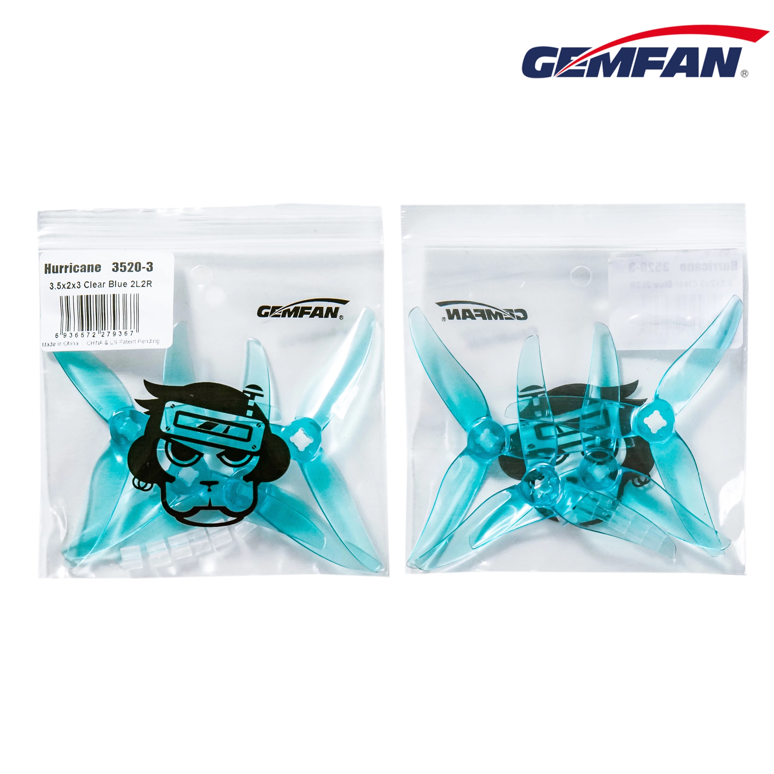 24pcs/12pairs Gemfan Hurricane - Rc Helicopter Blade ulasan dan harga